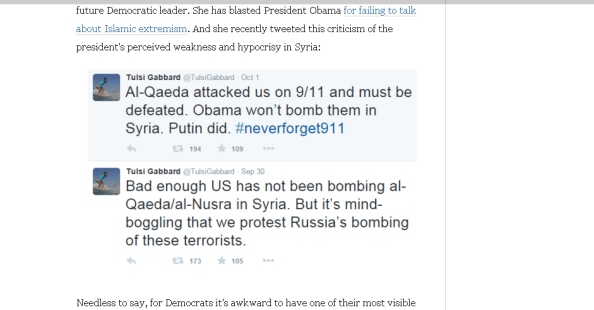 Rep. Tulsi Gabbard  The Democrat that Republicans love and the DNC can’t control   The Washington Post